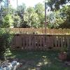 4' cedar space picket fence